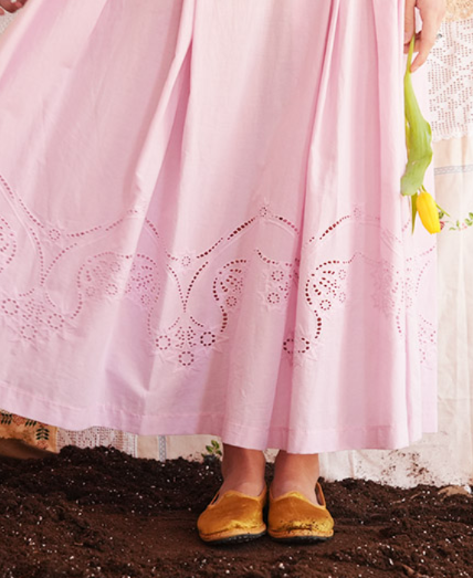 Moineau dress in pink Madame Shoushou